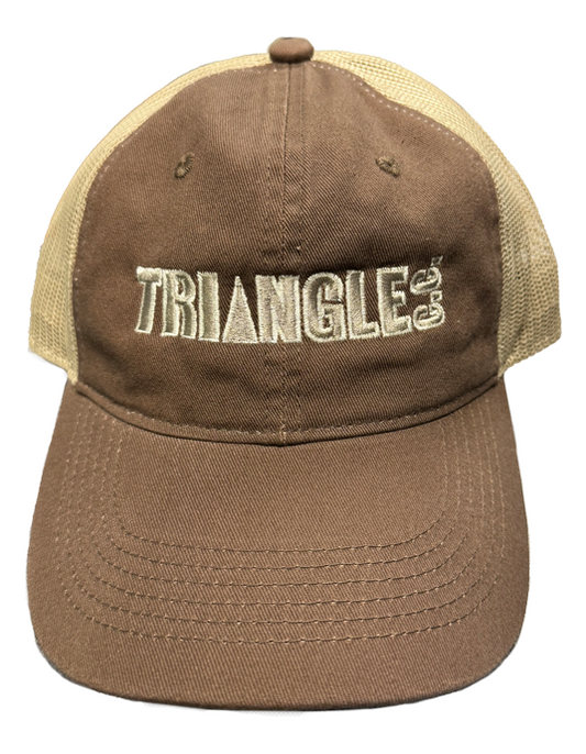 Triangle C.C. Soft-Back Cap - Brown/Tan