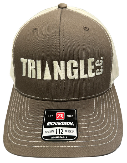 Triangle C.C. Trucker Hat - Chocolate Chip/Birch