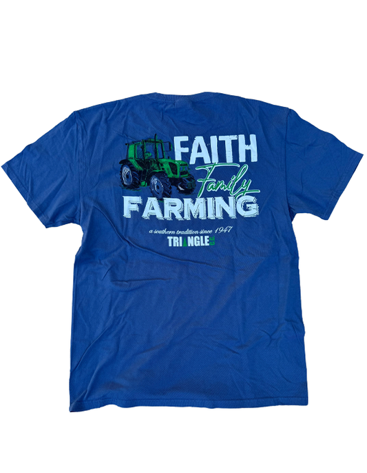 Triangle C.C. Faith, Family, Farming T-Shirt