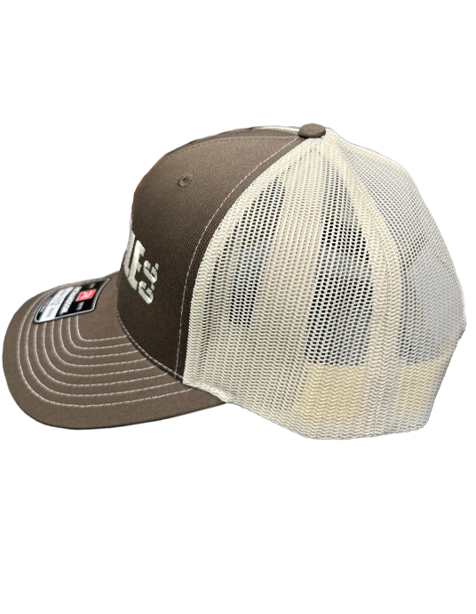 Triangle C.C. Trucker Hat - Chocolate Chip/Birch